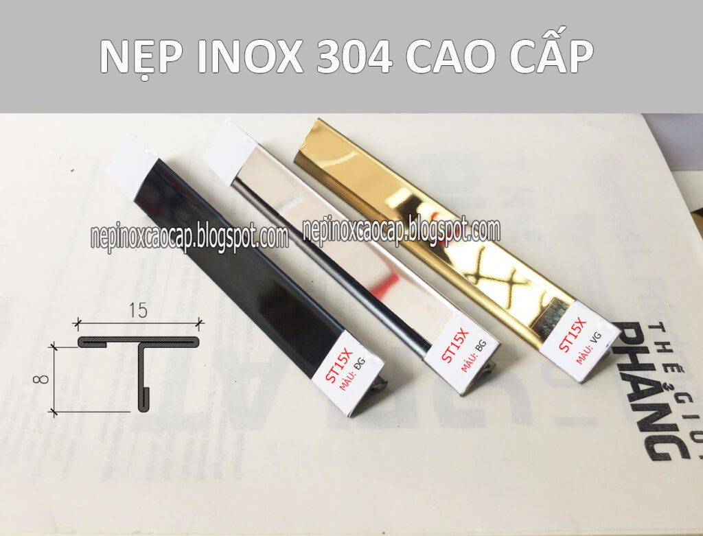 Nẹp inox chữ T